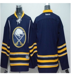 Buffalo Sabres Blank Navy Blue Stitched NHL Jersey