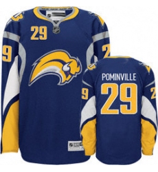 Buffalo Sabres Pominville Jersey #29 Blue NEW Third Jersey