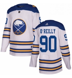 Mens Adidas Buffalo Sabres 90 Ryan OReilly Authentic White 2018 Winter Classic NHL Jersey 