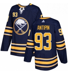 Mens Adidas Buffalo Sabres 93 Victor Antipin Premier Navy Blue Home NHL Jersey 