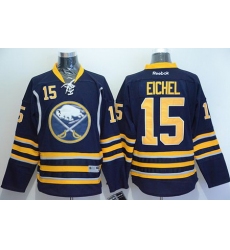 Sabres #15 Jack Eichel Navy Blue Stitched NHL Jersey 5497 91176
