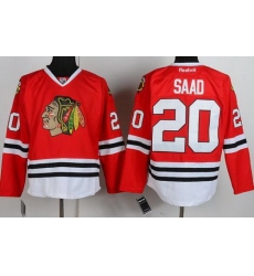 Chicago Blackhawks 20 Brandon Saad Red NHL Jerseys