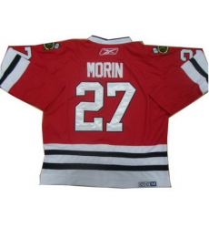 Chicago Blackhawks #27 Jeremy Morin Red Throwback CCM NHL ice hockey Jerseys