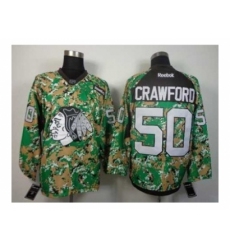 NHL Jerseys Chicago Blackhawks #50 Crawford camo