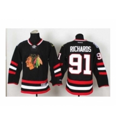 NHL Jerseys Chicago Blackhawks #91 Richards black