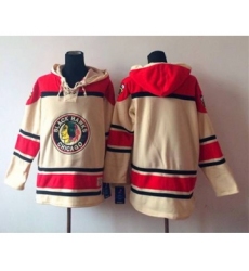 nhl jerseys chicago blackhawks blank red-cream[pullover hooded sweatshirt]