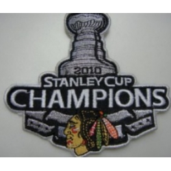 2010 Chicago Blackhawks Stanley Cup Champion Patch Biaog