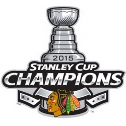 2015 Chicago Blackhawks Stanley Cup Champion Patch Biaog