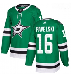Stars 16 Joe Pavelski Green Adidas Jersey
