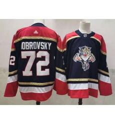 Panthers 72 Sergei Bobrovsky Black 2020 21 Reverse Retro Adidas Jersey