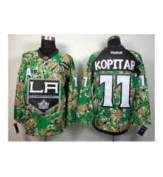 NHL Jerseys Los Angeles Kings #11 Kopitar camo[patch A]