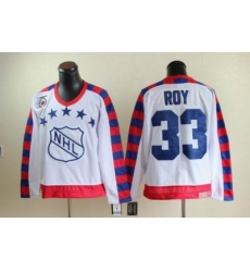 Montreal Canadiens #33 Patrick Roy all star 75th Anniversary white CCM Jersey