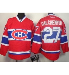 Kids Montreal Canadiens 27 Alex Galchenyuk Red NHL Jerseys