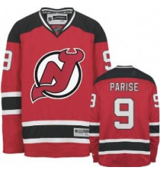 New Jersey Devils #9 Parise Red Hockey Jersey