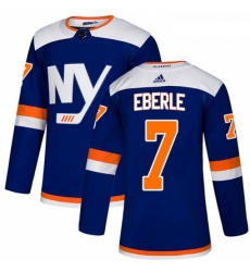 Youth Adidas New York Islanders 7 Jordan Eberle Premier Blue Alternate NHL Jersey 