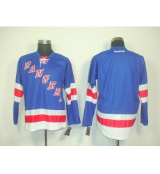 New York Rangers Blank Light Blue NHL Jersey