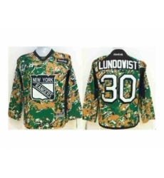 Youth NHL Jerseys New York Rangers #30 Lundovist camo