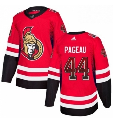 Mens Adidas Ottawa Senators 44 Jean Gabriel Pageau Authentic Red Drift Fashion NHL Jersey 