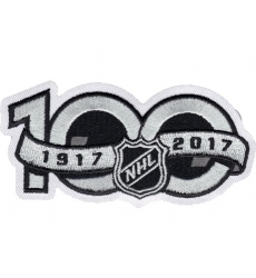 Men San Jose Sharks NHL 100th Anniversary Patch Biaog