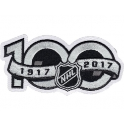 Youth San Jose Sharks NHL 100th Anniversary Patch Biaog