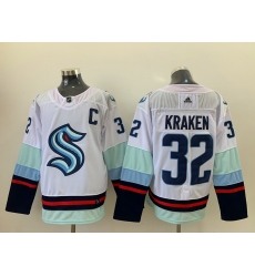 Seattle Kraken 32 Kraken White Adidas Jersey