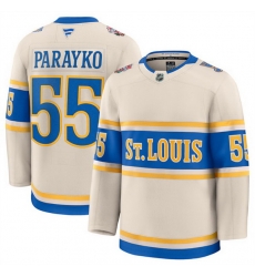 Men St Louis Blues 55 Colton Parayko Cream 2024 25 Winter Classic Stitched Hockey Jersey Men St Louis Blues 55 Colton Parayko Cream 2024 25 Winter Classic Stitched Hockey Jersey