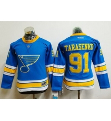 Blues #91 Vladimir Tarasenko Light Blue 2017 Winter Classic Womens Stitched NHL Jersey