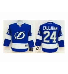 Youth NHL Jerseys Tampa Bay Lightning #24 Callahan blue