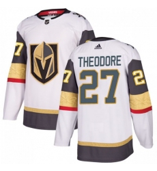 Men Vegas Golden Knights 27 Shea Theodore White NHL Jersey