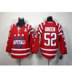 NHL Washington Capitals #52 Mike Green Red Stitched Jerseys(2015 Winter Classic)