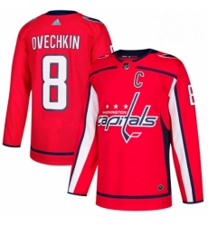 Youth Adidas Washington Capitals 8 Alex Ovechkin Premier Red Home NHL Jersey 