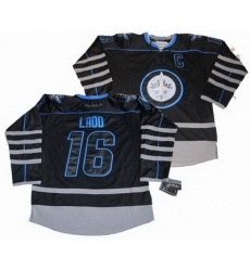 Winnipeg Jets #16 Andrew Ladd black ice jerseys