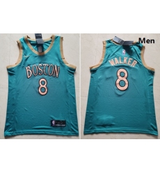 Celtics 8 Kemba Walker Blue 2019 20 City Edition Swingman Jersey