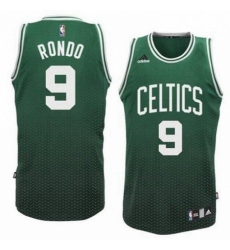 Celtics 9 Rajon Rondo Green Resonate Fashion Swingman Stitched NBA Jersey 