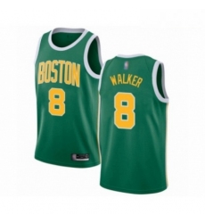 Mens Boston Celtics 8 Kemba Walker Green Swingman Jersey Earned Edition 