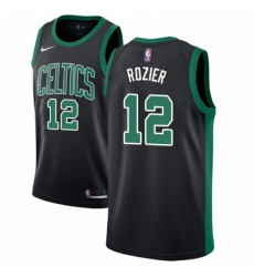 Womens Adidas Boston Celtics 12 Terry Rozier Authentic Black NBA Jersey Statement Edition 