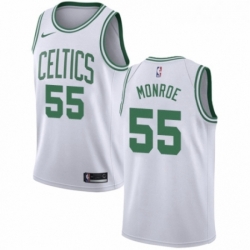 Youth Nike Boston Celtics 55 Greg Monroe Swingman White NBA Jersey Association Edition 