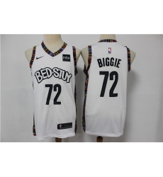 Nets 72 Biggie White 2020 City Edition Nike Swingman Jersey