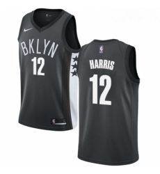 Womens Nike Brooklyn Nets 12 Joe Harris Swingman Gray NBA Jersey Statement Edition 