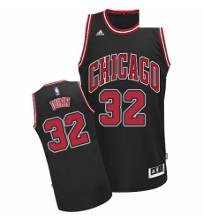 Youth Adidas Chicago Bulls 32 Kris Dunn Swingman Black Alternate NBA Jersey