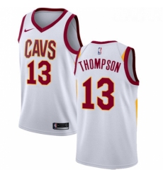 Womens Nike Cleveland Cavaliers 13 Tristan Thompson Authentic White Home NBA Jersey Association Edition