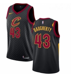 Womens Nike Cleveland Cavaliers 43 Brad Daugherty Swingman Black Alternate NBA Jersey Statement Edition