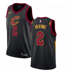 Youth Nike Cleveland Cavaliers 2 Kyrie Irving Swingman Black Alternate NBA Jersey Statement Edition