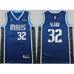 Men Dallas Mavericks 32 Cooper Flagg Navy 2025 Statement Edition Stitched Basketball Jersey