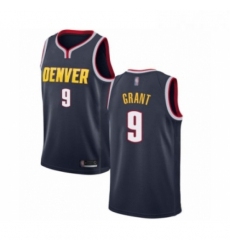 Womens Denver Nuggets 9 Jerami Grant Authentic Navy Blue Road Basketball Jersey Icon Edition 