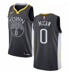 Womens Nike Golden State Warriors 0 Patrick McCaw Swingman Black Alternate NBA Jersey Statement Edition 