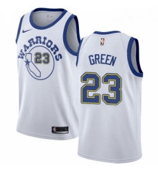 Youth Nike Golden State Warriors 23 Draymond Green Authentic White Hardwood Classics NBA Jersey