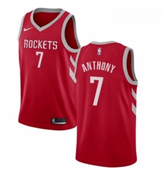 Youth Nike Houston Rockets 7 Carmelo Anthony Swingman Red NBA Jersey Icon Editi