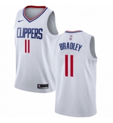 Youth Nike Los Angeles Clippers 11 Avery Bradley Swingman White NBA Jersey Association Edition 