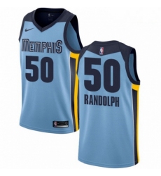 Mens Nike Memphis Grizzlies 50 Zach Randolph Authentic Light Blue NBA Jersey Statement Edition